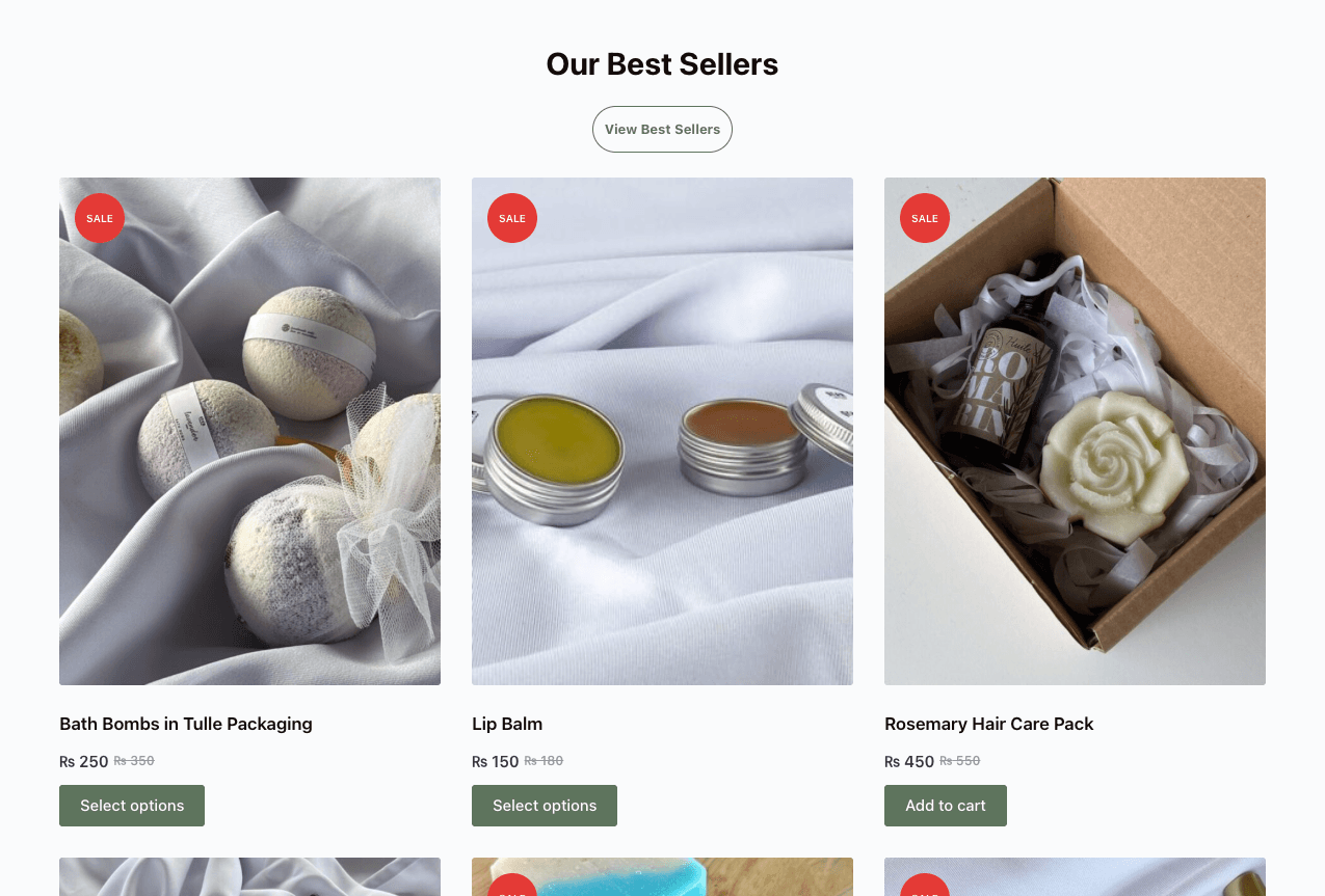 Star Candle Soap products page